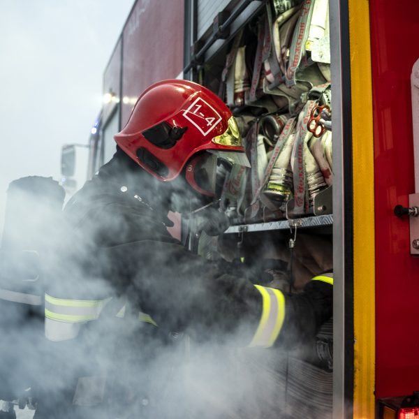 Firefighter ready his mission 600x600